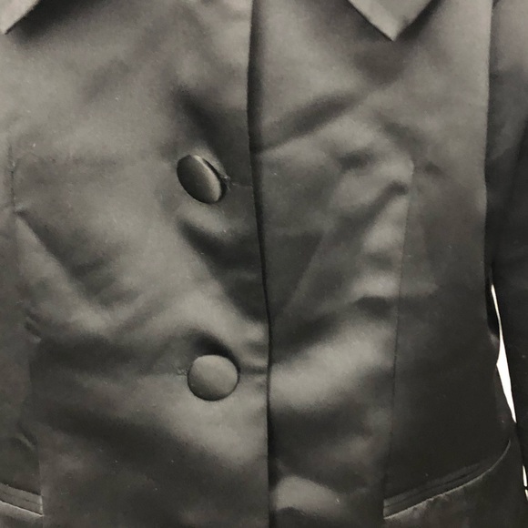 Jessica Howard feathers black blazer size 12p - Picture 7 of 9